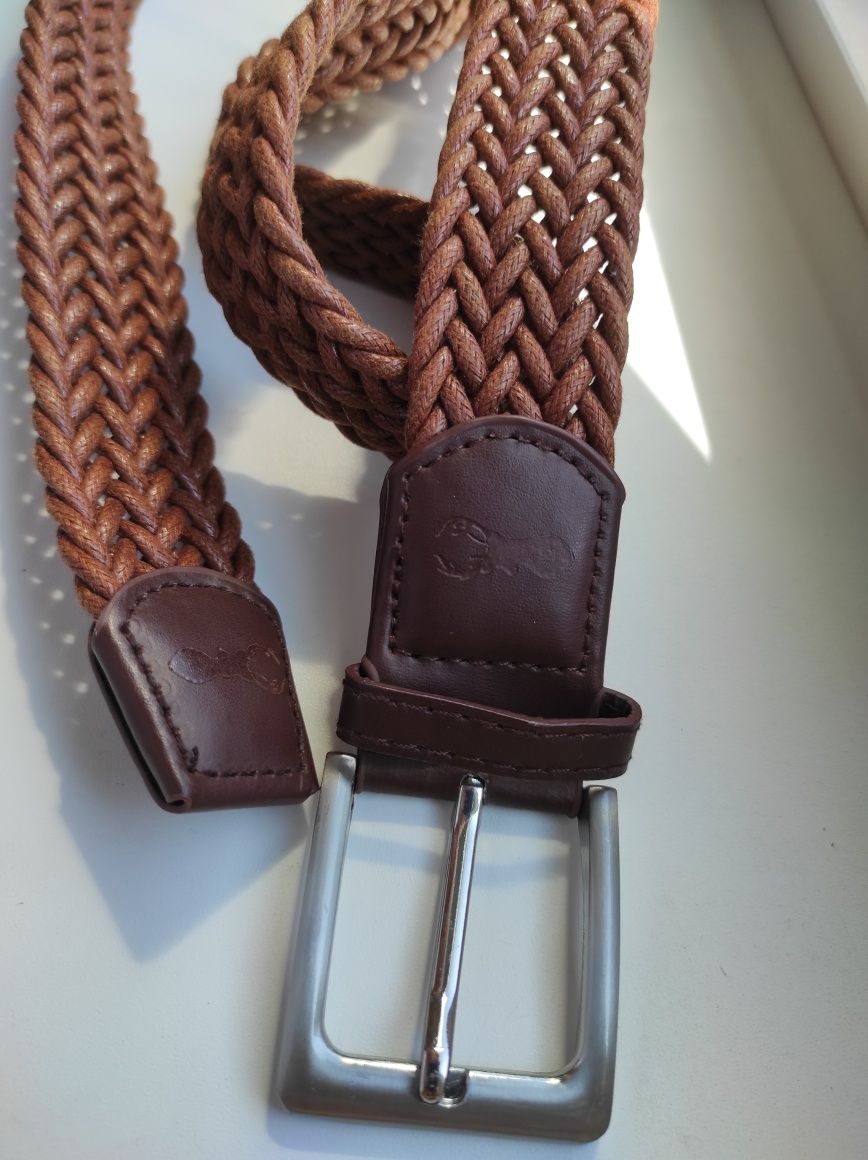 Шкіряний ремінь  Ashwood113см