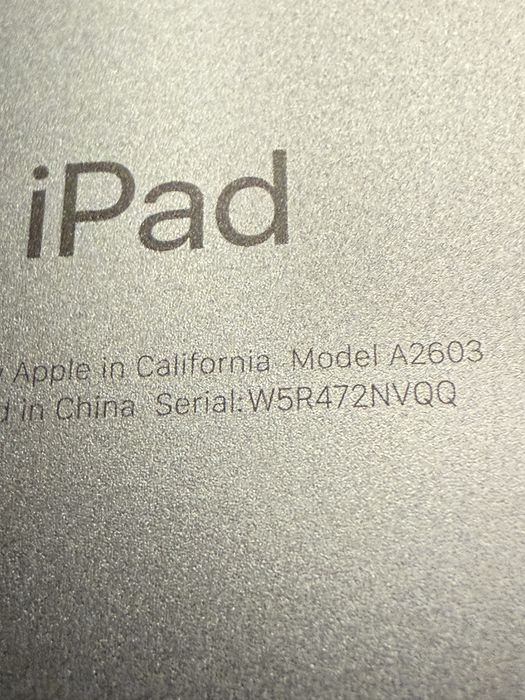 Apple iPad 9th 256gb 4g lte Ідеал 99% батарея A2603