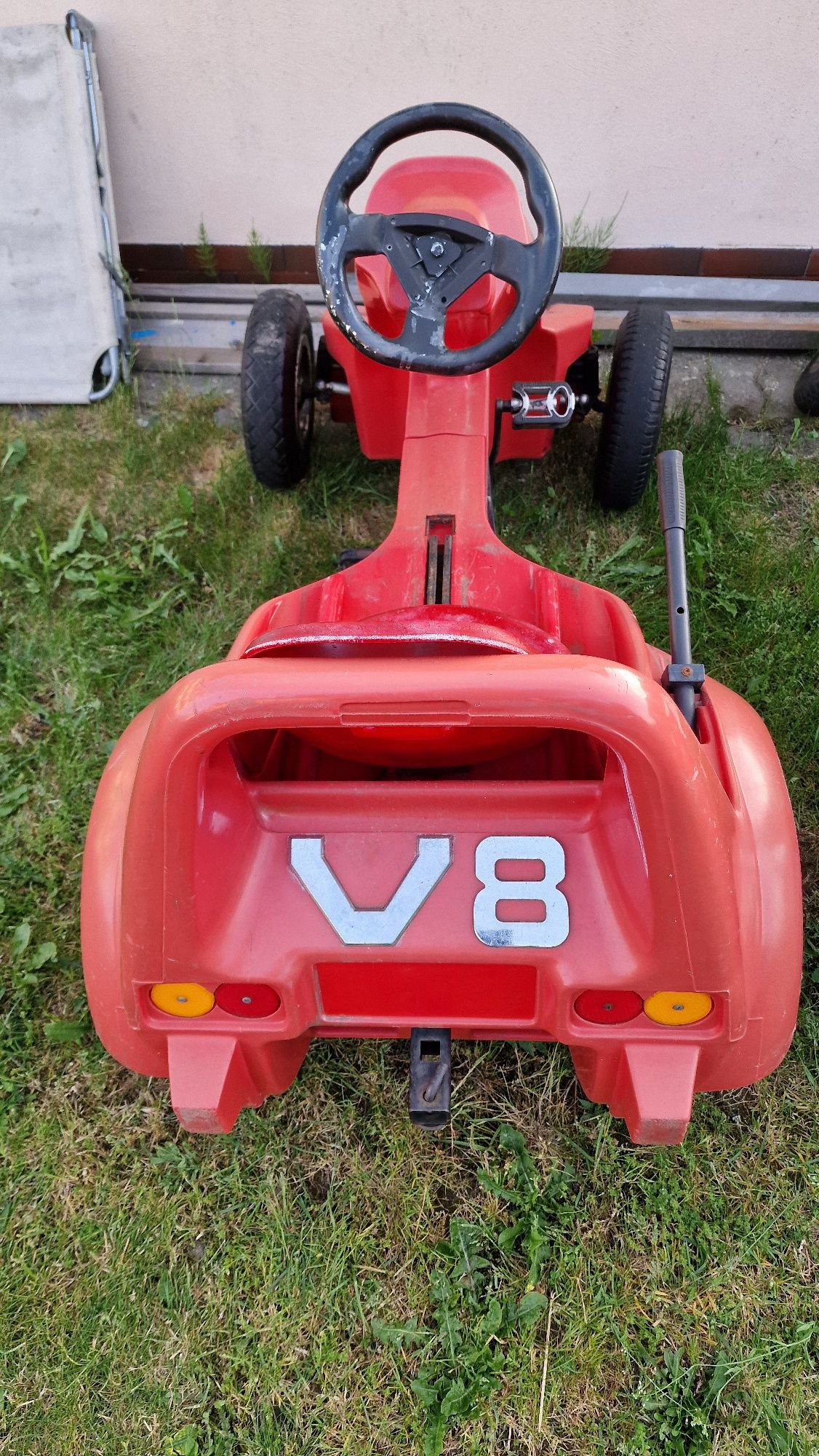 Gokart na pedała pedały okazja zabawka dla dziec okazja trasport i