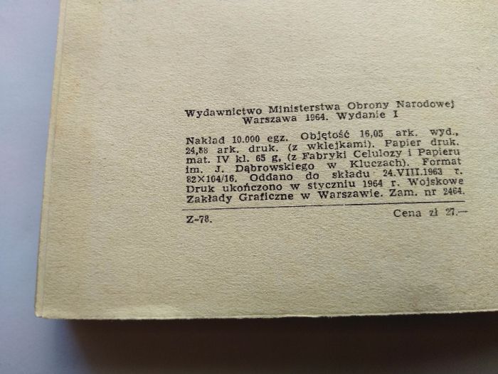 NA BARYKADACH WARSZAWY , Stanisław Komornicki 1964r.
