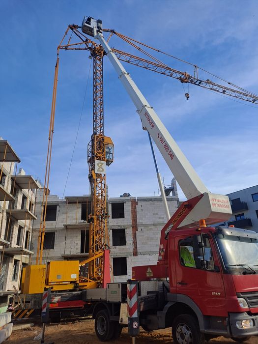 Wynajem Podnośnika Koszowego Zwyżki do 30m NISKIE CENY