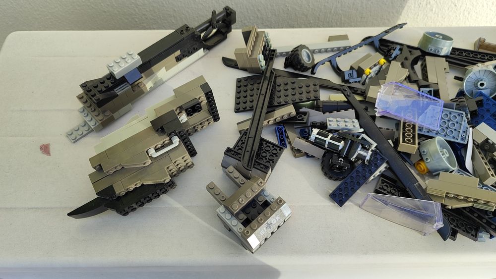 Lote de blocos de construção