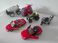 Małe samochodziki, motor i traktor