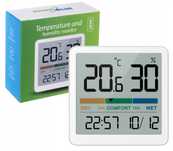 Termometr higrometr pokojowy LCD GREEN BLUE