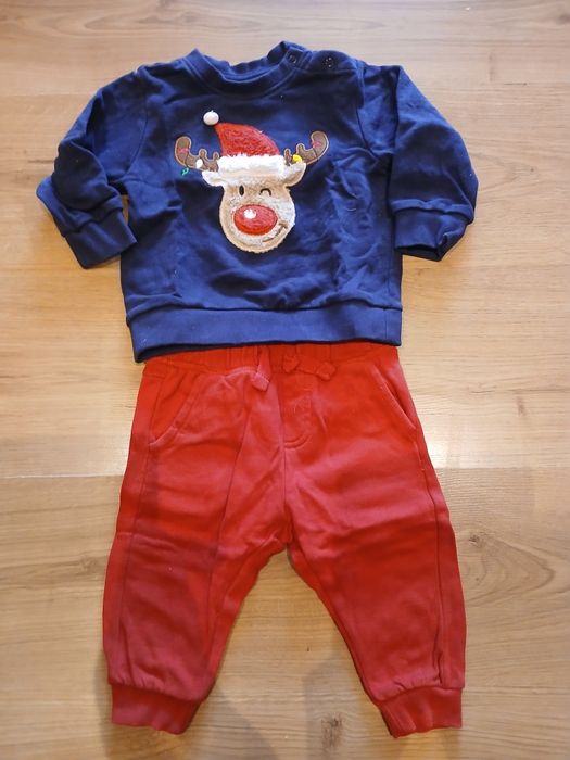 dres dresik komplet spodnie bluza sweter SMYK