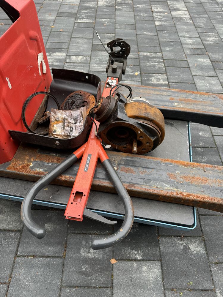 Wózek paletowy elektryczny Linde MT12 części