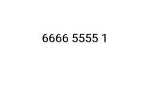 Złoty numer telefonu