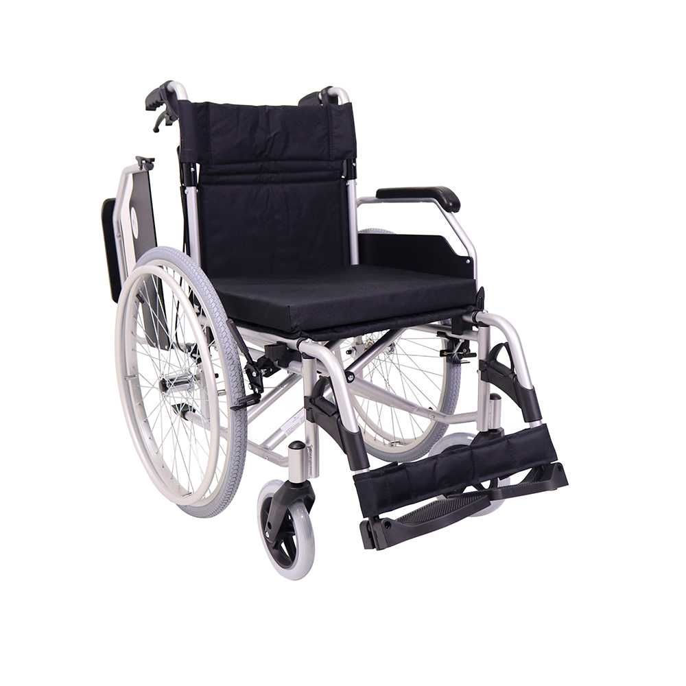 Cadeira de Rodas em Alumínio com Travão de Cuidador YK9063F -SENSICARE