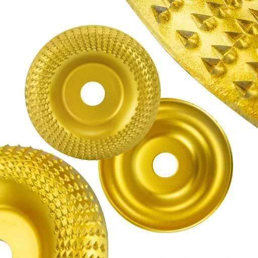 2 x TARNIK TARCZA SZLIFOWANIE Rzeźbienie Drewna 125mm. Zestaw 2 szt.