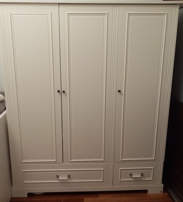 Bellamy Ines Szafa 3-drzwiowa kolor biały