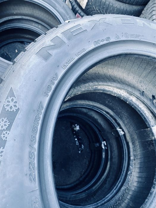 225 55 17 Nexen  80-90% Зима