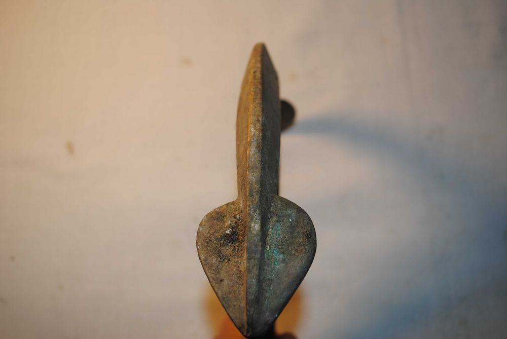 Kotwica mosiężna stara zabytek