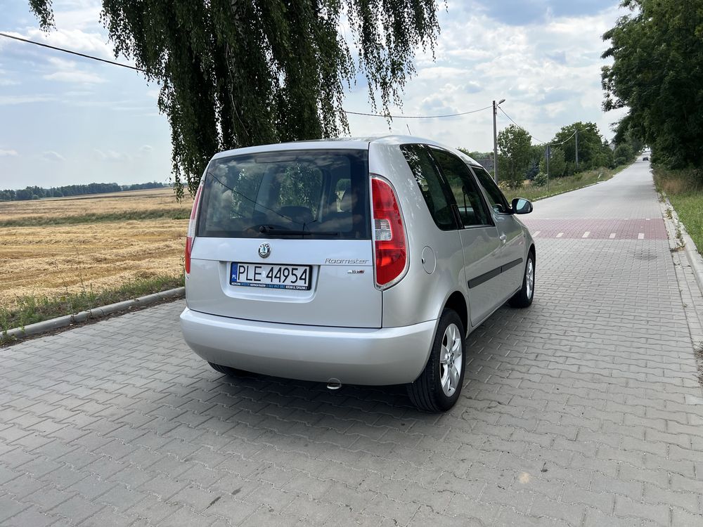 Skoda Roomster • 1.6 MPI • 2007r • 177 tys. przebieg • Zadbany •