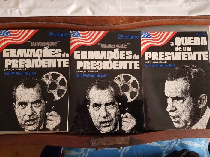 "Watergate" 3 Volumes: Politica / Nixon