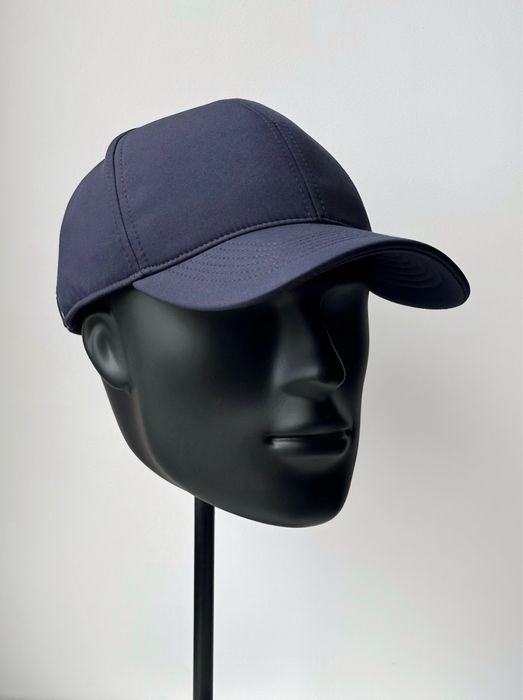 Тепла бейсболка софтшелл синя | Синя бейсболка soft shell | Кепка синя