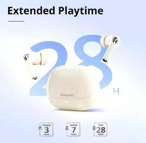 Навушники бездротові Tronsmart Sounfii R4 Beige