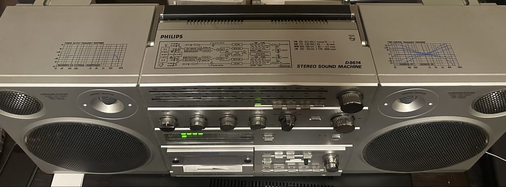 Philips D8614 boombox jak condor