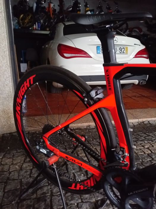 Bicicleta toda em carbono shimano Ultegra R8000