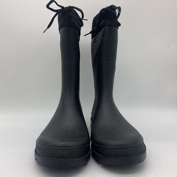 Buty męskie kalosze za kostkę PIER ONE rozmiar 47 czarne wysokie