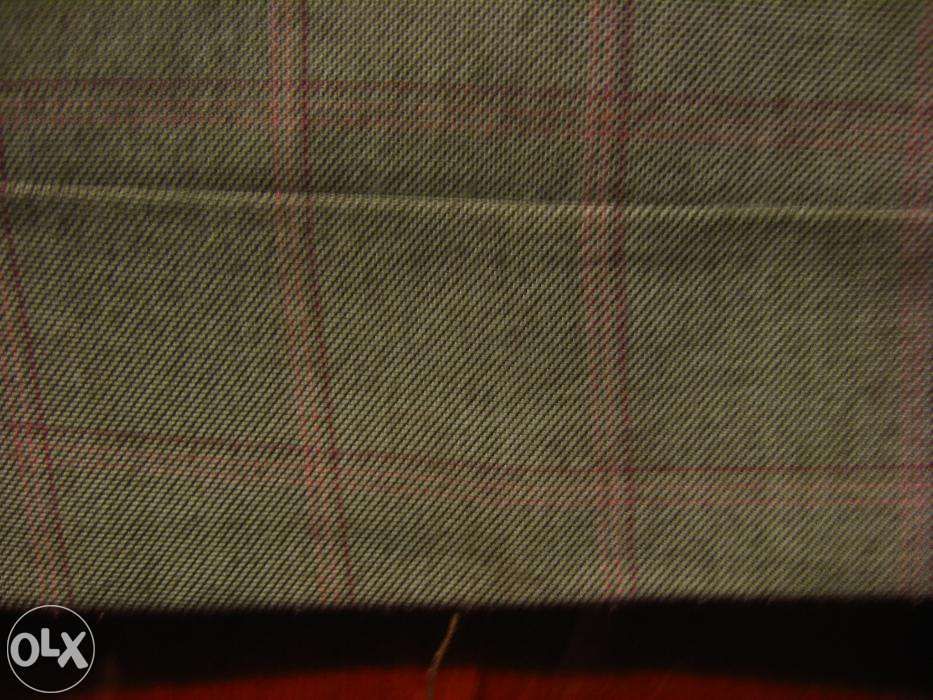 Брюки новые клешенные с подворотом манжетом тонкая клетка