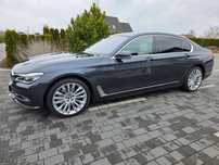 BMW Seria 7 Bmw 730xd Long G12 lasery, kamery 360, masaże, monitory, Bowers