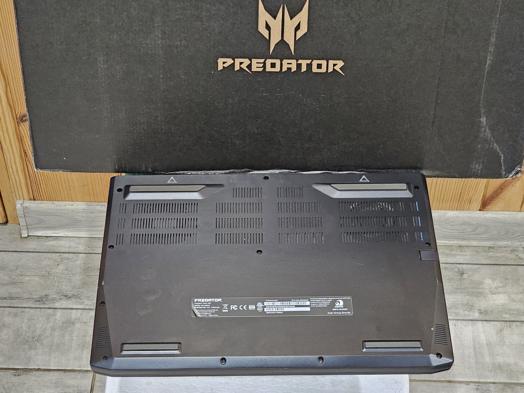 Acer Predator 15.6" 144Hz/i7 10875H/RTX 2060 6GB/RAM 16GB/SSD 512GB