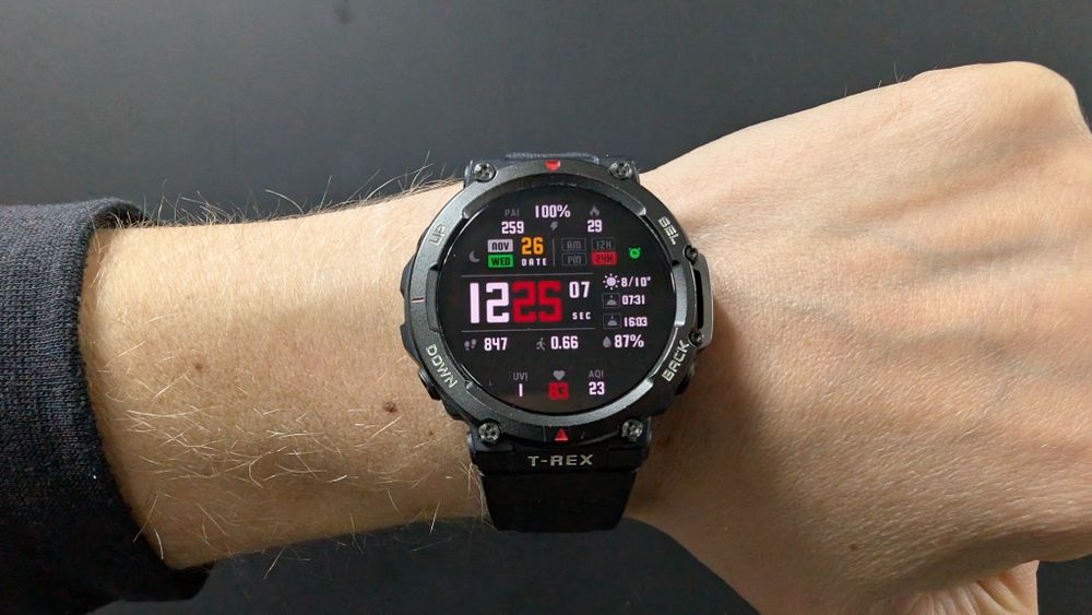 Смарт годинник Amazfit T-Rex 2 Grey | Стан Супер | Все працює бездоган
