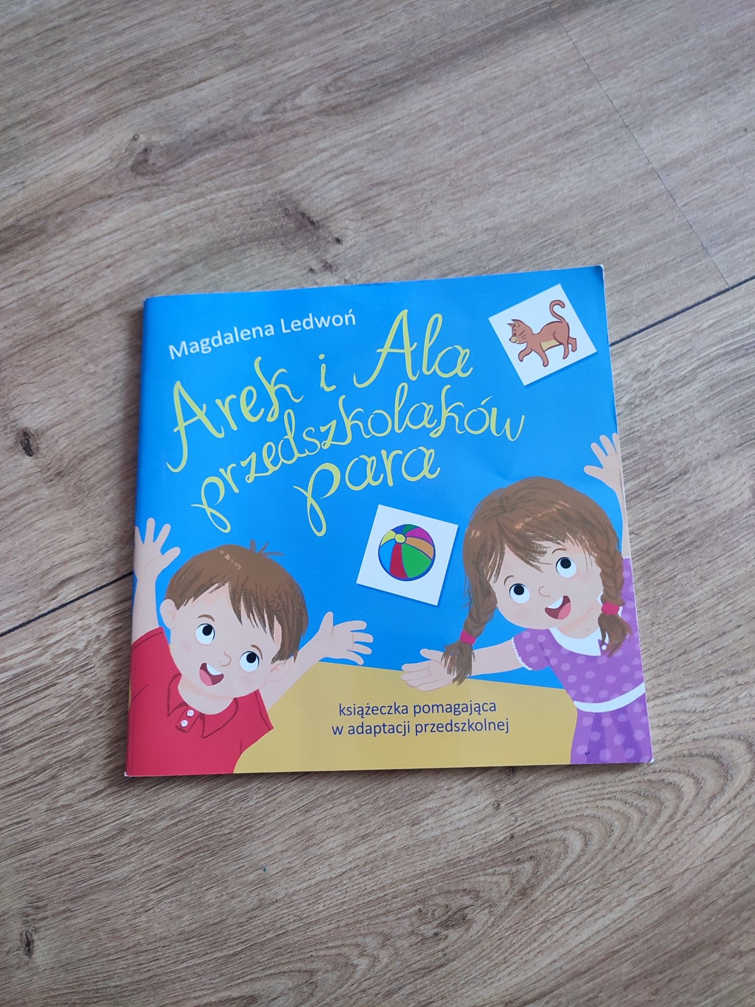 Arek i Ala przedszkolaków para - książeczka adaptacyjna