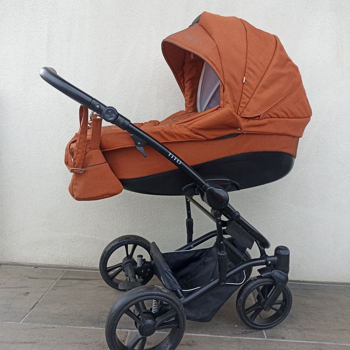 Wózek 3/1 Bebetto tito fotelik cybex cloud i size rozkladany