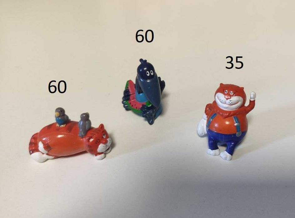 Іграшки з яєць Петрушка (Ландрин) попугай Кеша