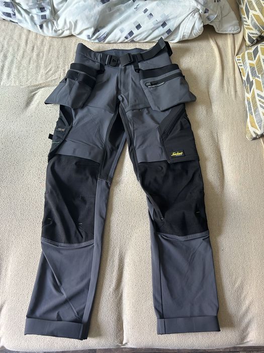 Elastyczne Spodnie Robocze Monterskie SNICKERS Workwear FlexilWrok+ 44