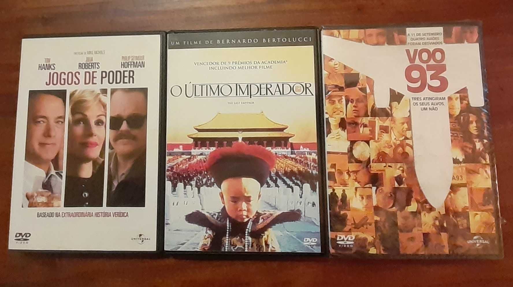 DVD Jogos de Poder e Voo 93 (Selado)