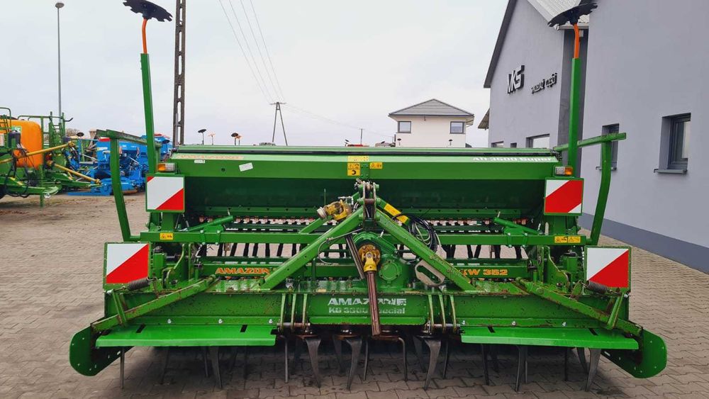 Agregat uprawowo-siewny Amazone KG 3500 AD 3500 Super talerzowy 2011r.