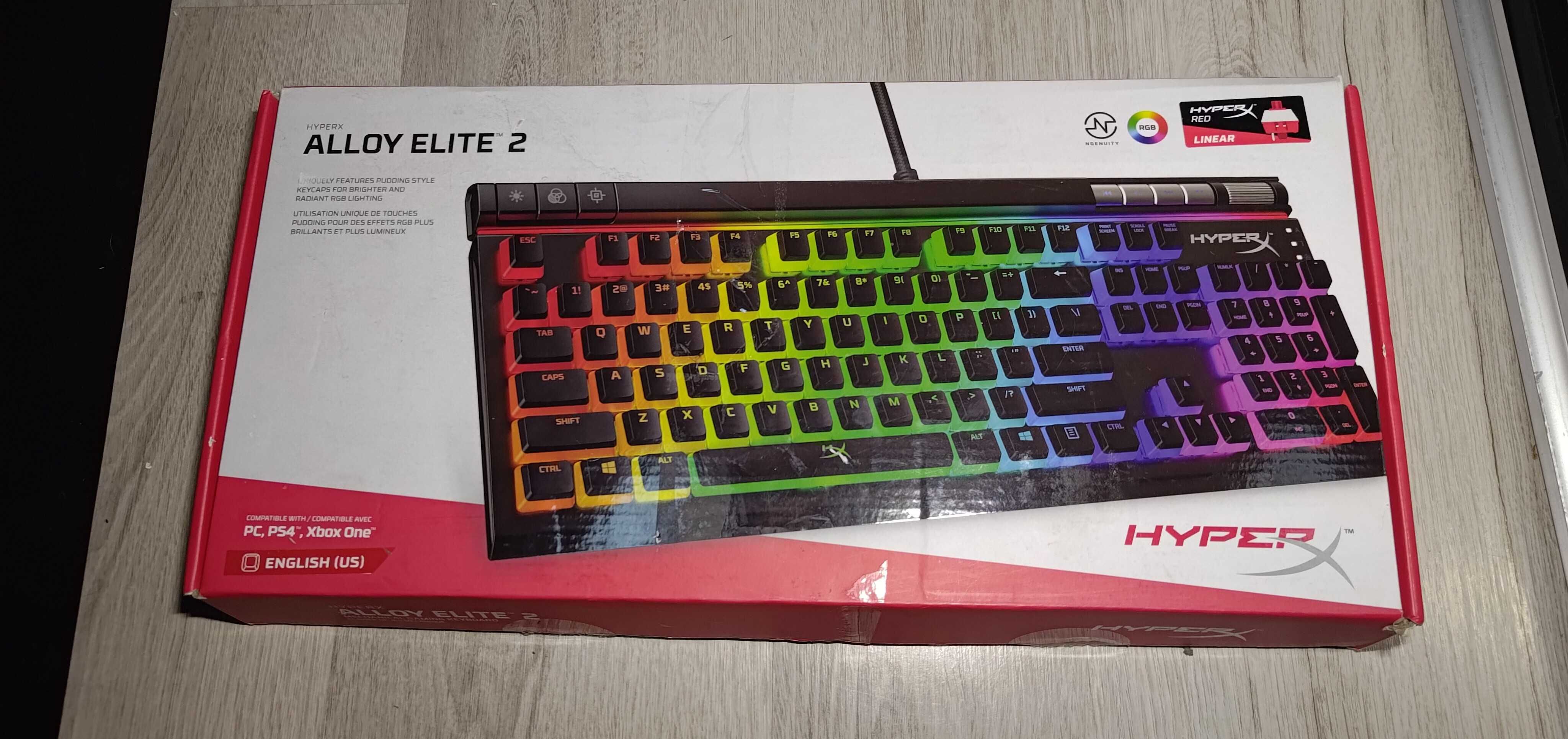 Klawiatura mechaniczna gamingowa HyperX Alloy Elite 2