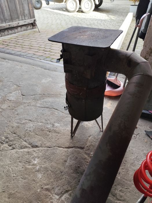 Koza piec do garażu na budowę