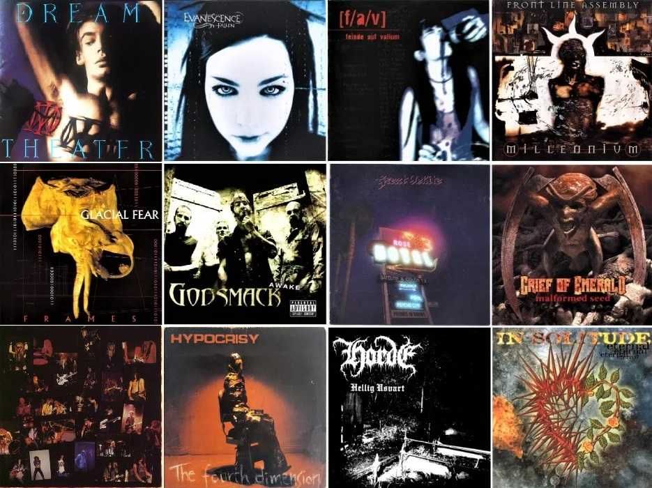 84 CDs - Metal - Muito Bom Estado