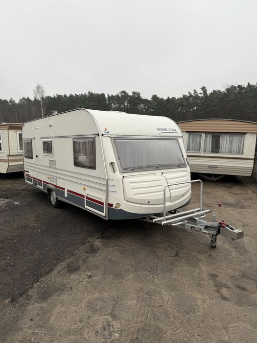 Przyczepa kempingowa Home-Car dobrze wyposażona, możliwy transport