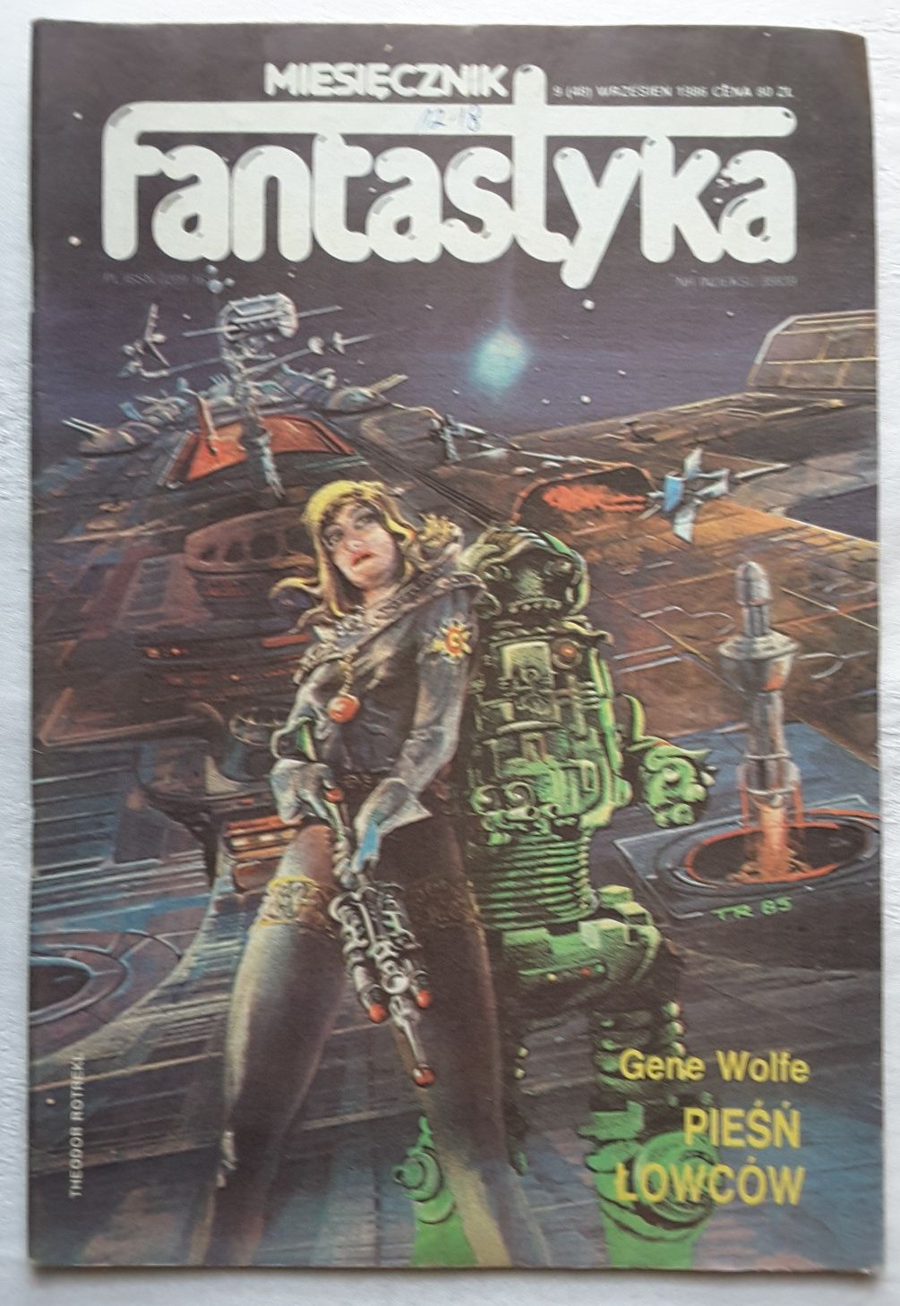 Czasopismo Fantastyka nr 9 (48) Wrzesień 1986