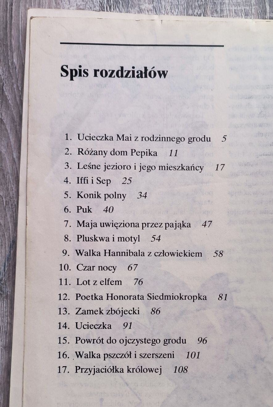 Pszczółka Maja i jej przygody Bonsels