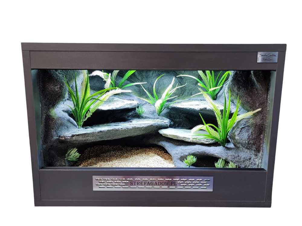 Terrarium pustynne nr657 60/40/40 dla gekona lamparciego NA ZAMÓWIENIE