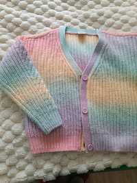 Śliczny sweterek dla dziewczynki 146