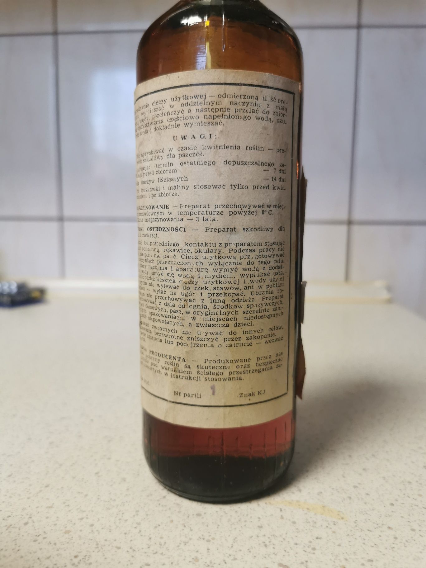 Butelka prl z 1976r