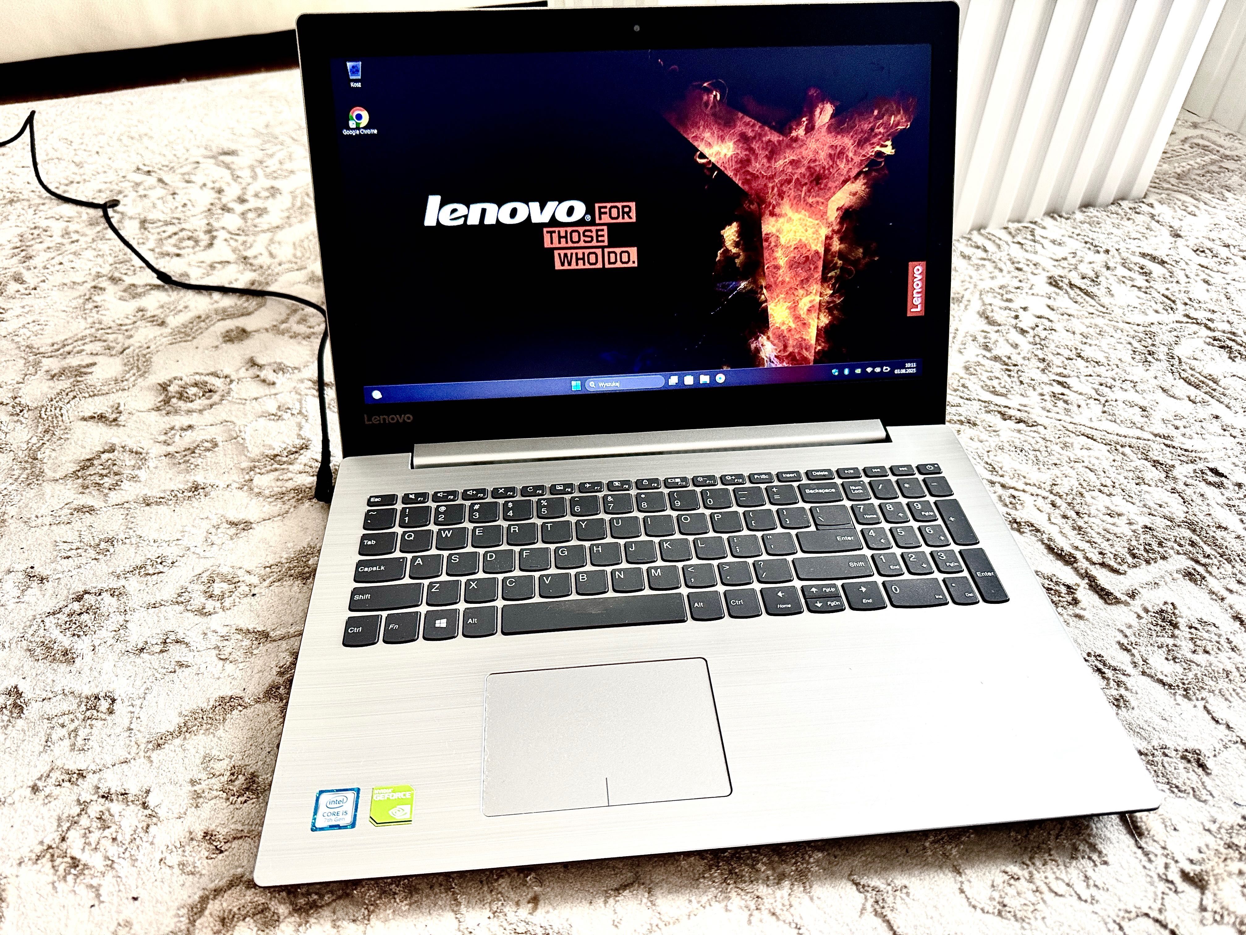 Laptop Lenovo 15,6 Cztero i5-7gen NVIDIA 12GB DDR4 SSD USB-C W11