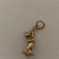 Charms zawieszka zloto 9k 375 Goofy Disney