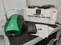Zielony laser estradowy 150mW Silverstar Long Teng VI + sterownik!