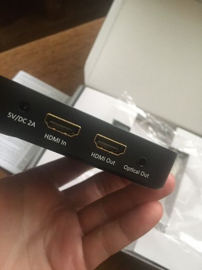 Ekstraktor audio HDMI, Toslink, Jack SpeaKa Professional Toslink HDMI