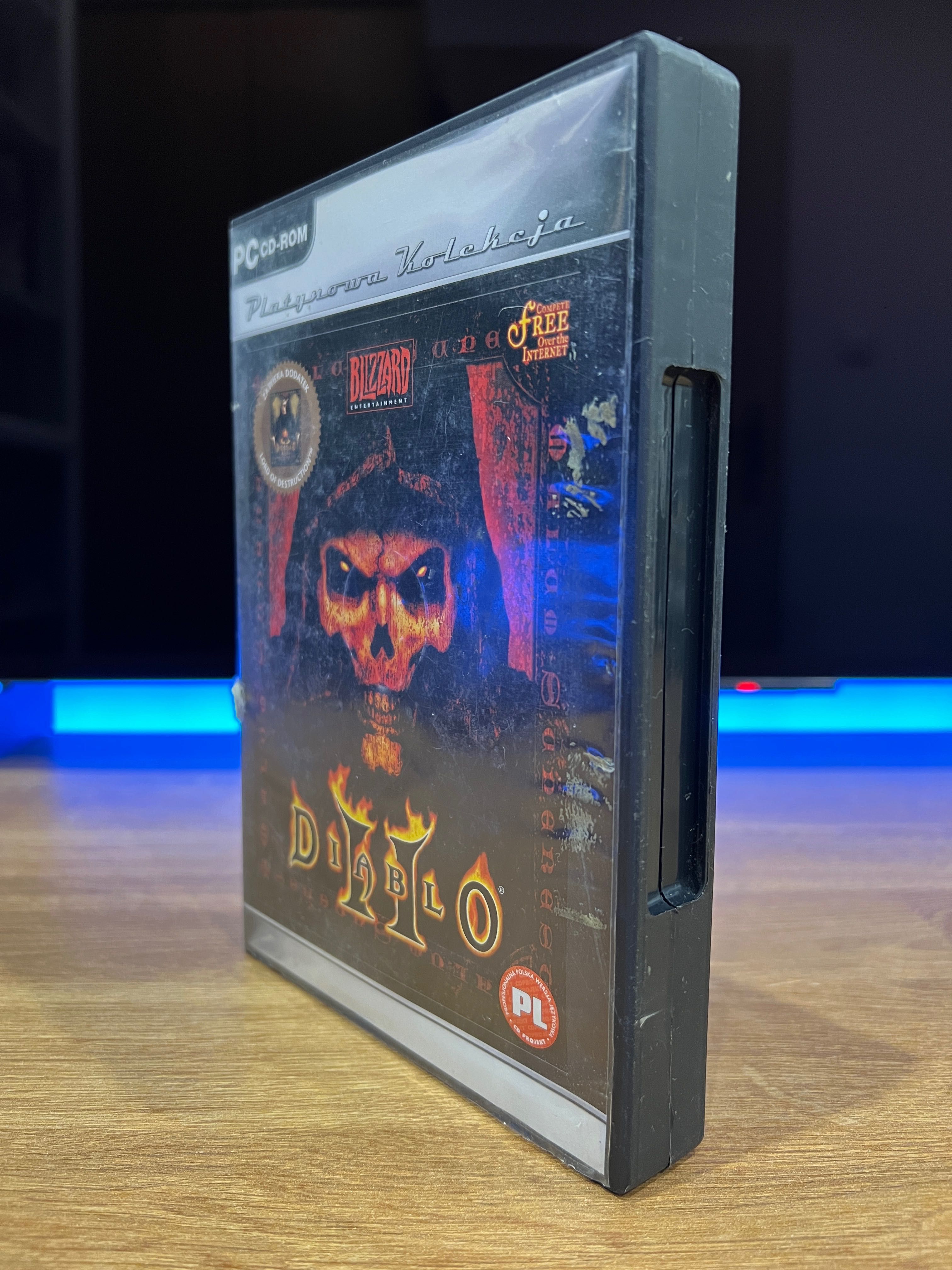 Diablo II 2 (PC PL 2000) CD BOX polskie wydanie Platynowa Kolekcja