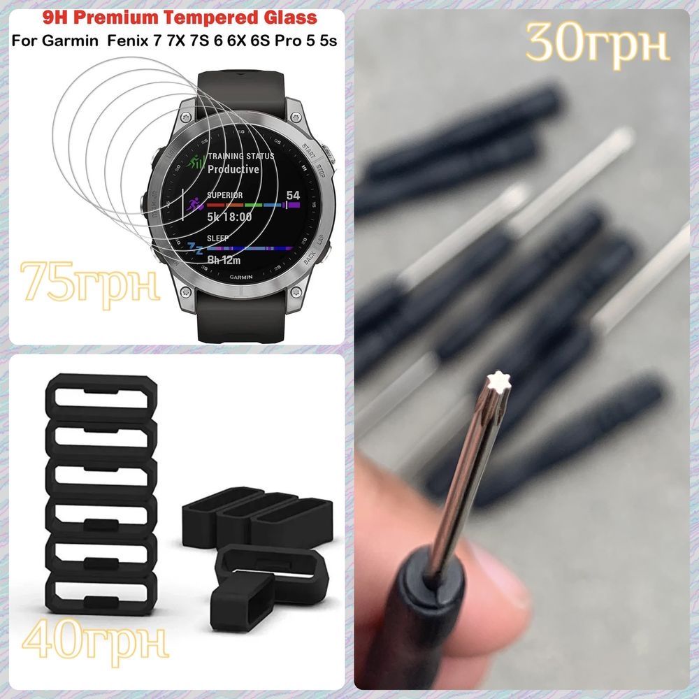 Ремінець нейлоновий на Garmin Quick Fit 22мм 26мм і липучка