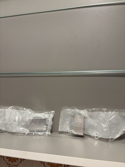 Szafka łazienkowa błyszcząca biała