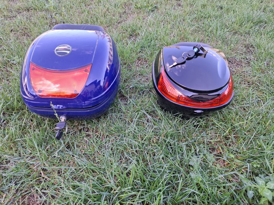Kufry do skutera cena za całość 300 zł